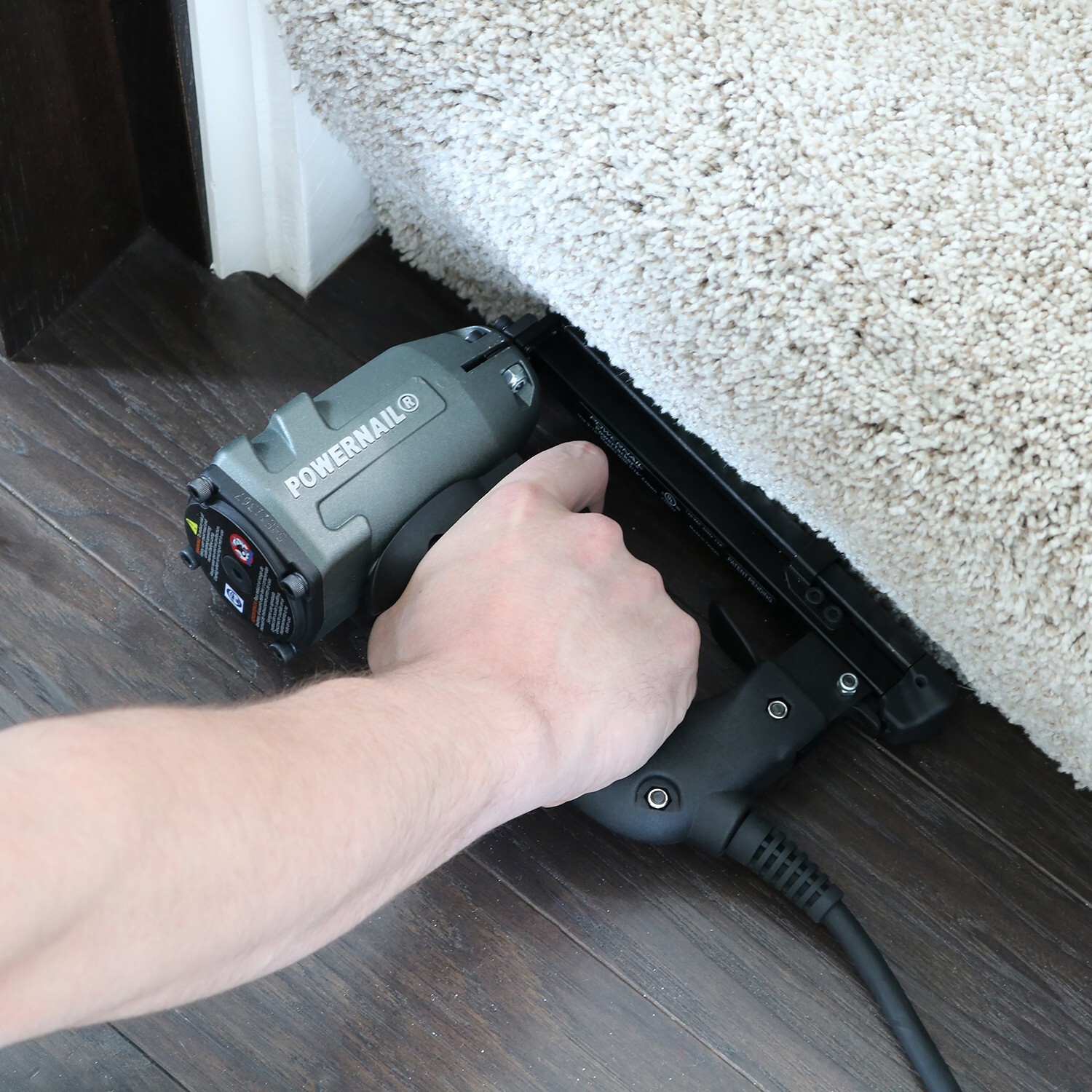 Powernail PTACK54E 20-Ga. 3/16-In. Crown Electric Carpet Stapler (REFURBISHED)