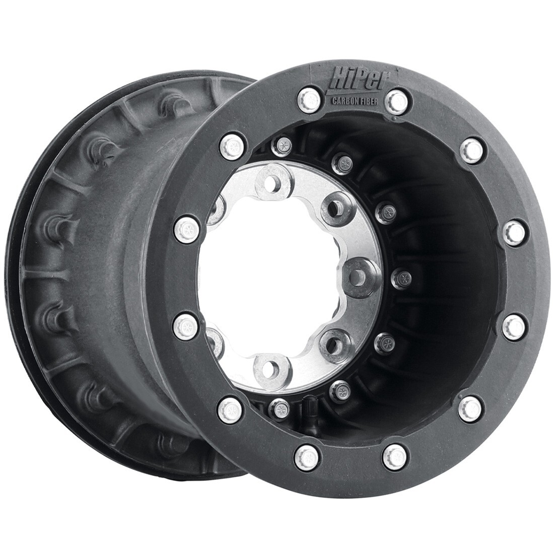 HiPer Technology Tech 3 Carbon Composite Double Beadlock Wheel - 0990-YHR-DBL-BK