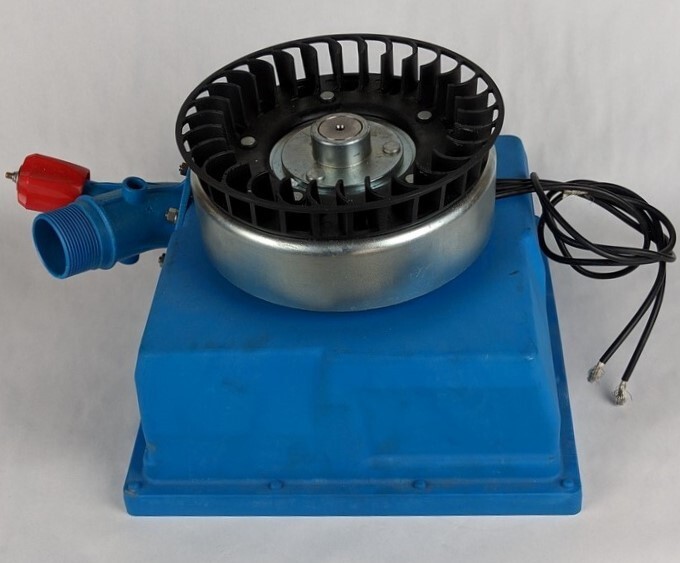 Micro Hydro PMA Generator 1-2 KW, 24-48 VAC, Turgo Wheel Kit w/Adjustable Nozzle