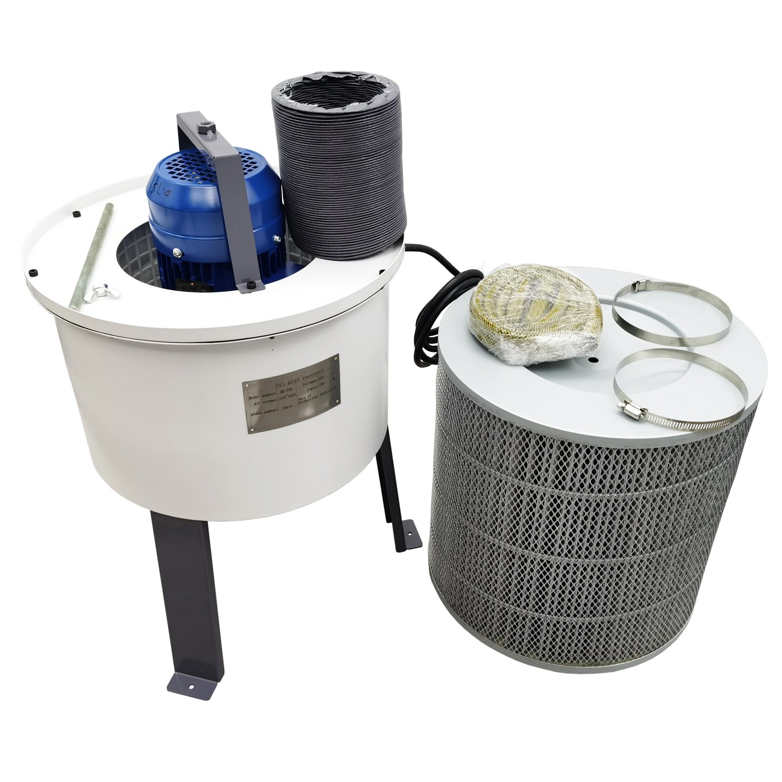 HK-75B 220V 3PH 1HP CNC Oil Mist Collector for Machine Tools 650-824CFM