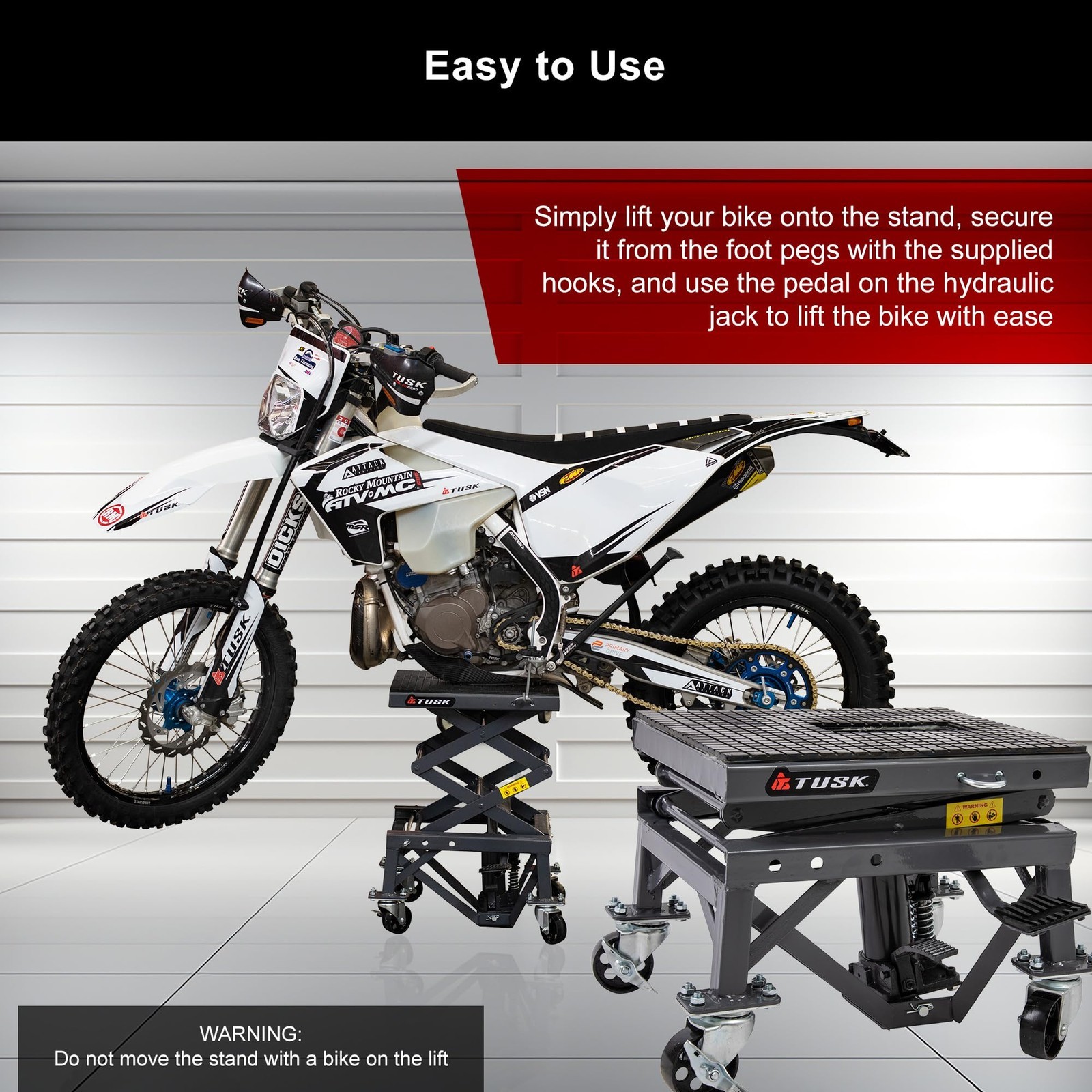 Tusk 1931190001 Tusk Scissor Lift Stand