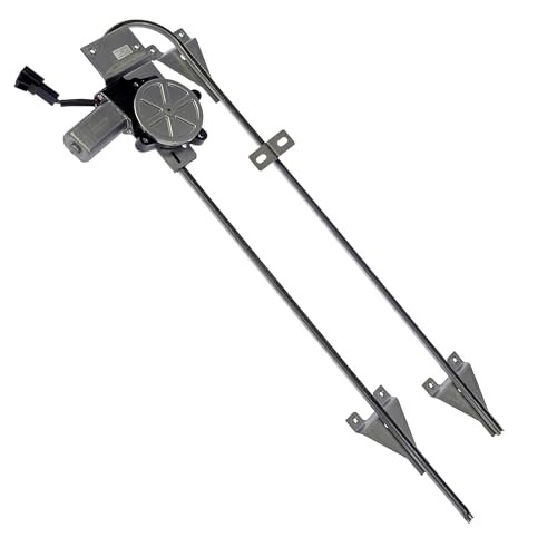 Front Left Driver Side Power Window Regulator with Motor for Peterbilt 357,