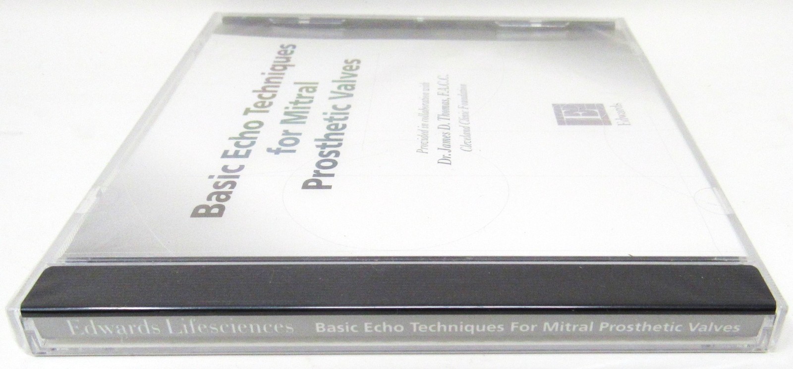 Basic Echo Techniques Mitral Prosthetic Valves Med Education CD-ROM Vintage New
