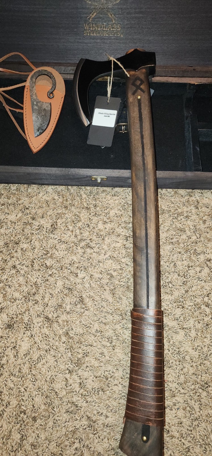 Othala Viking Bearded Axe Set