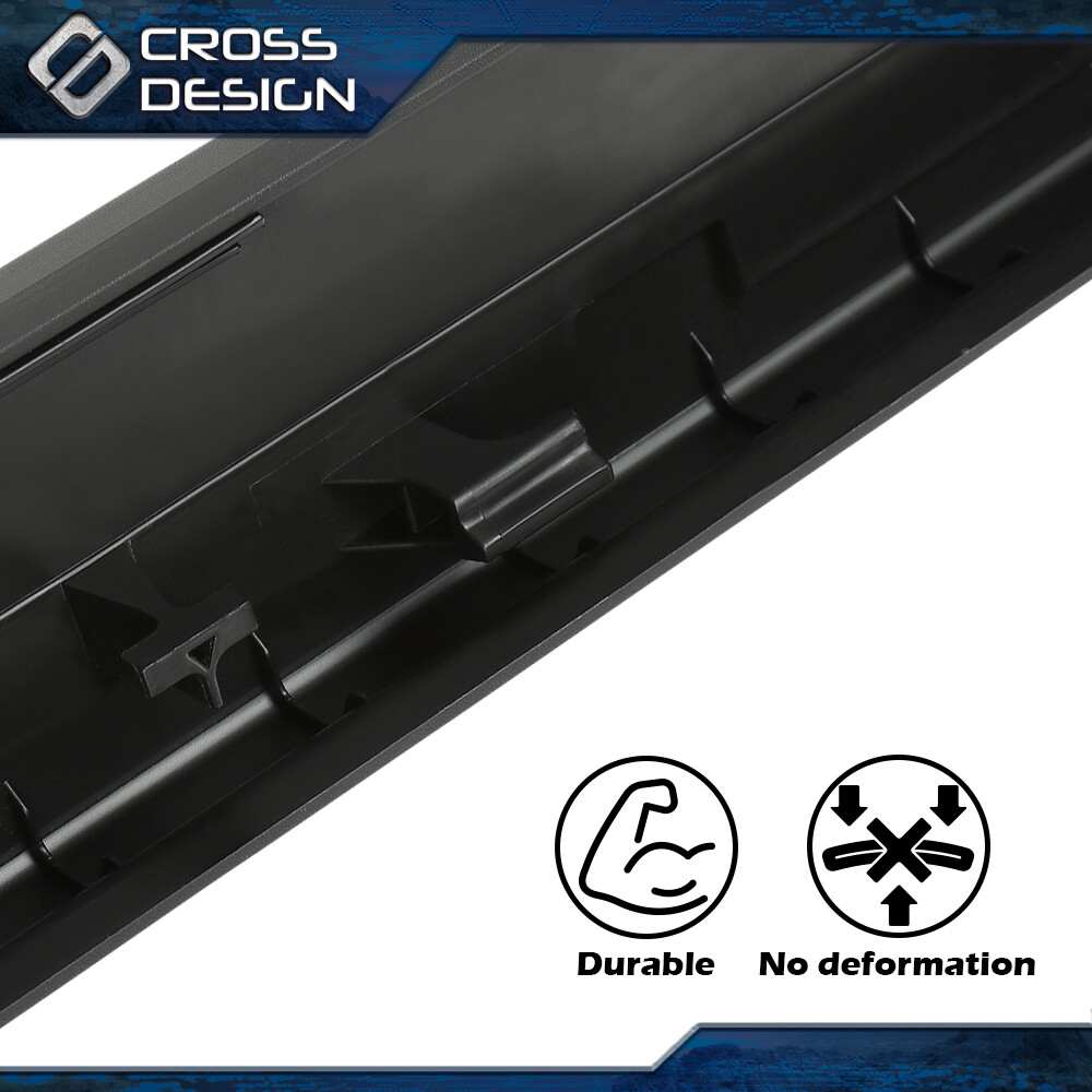 Fit For 08-16 Ford Super Duty F250 F350 Flexible Step Tailgate Trim Cap Molding