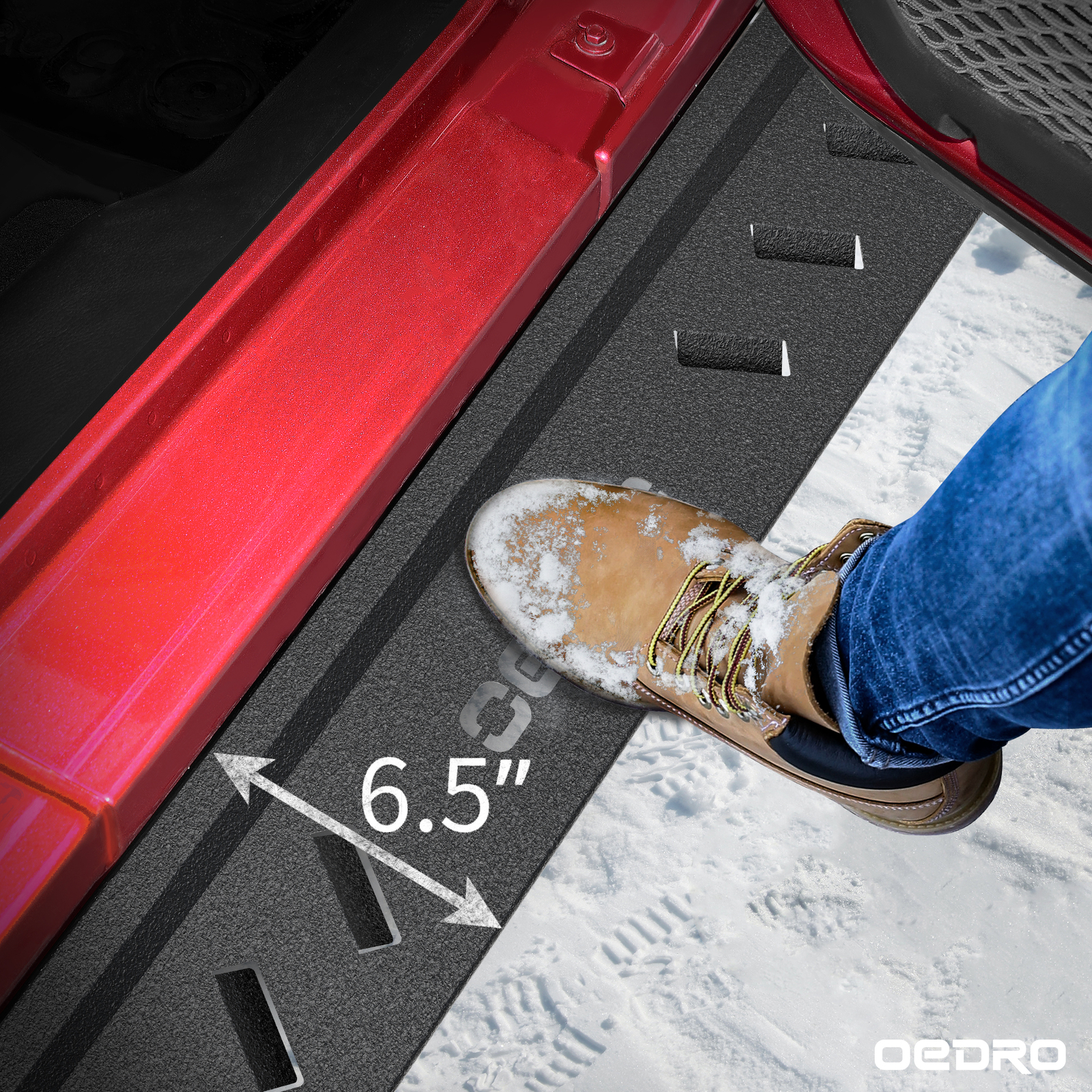 OEDRO Running Boards for 2005-2023 Toyota Tacoma Double Cab Side Steps Nerf Bars