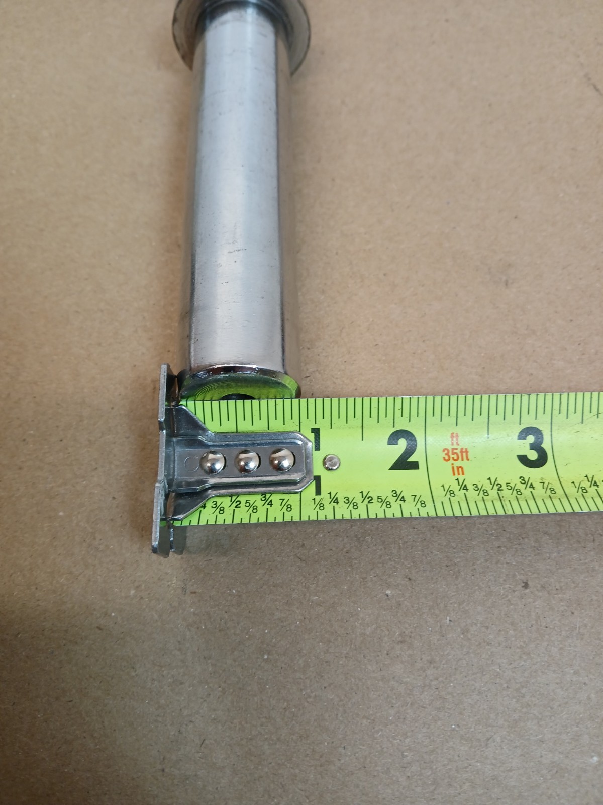 Standard 1" Dumbbell Handles Pair + Spring Collars Weight Lifting Bar Set