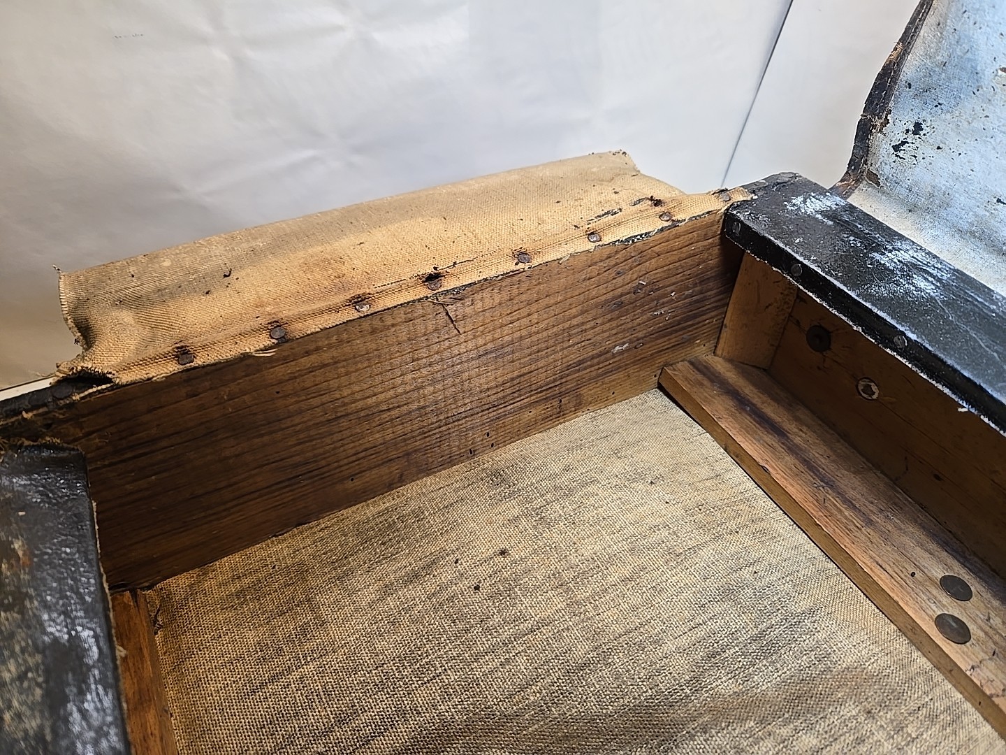 Civil War to Indian Wars Oil Cloth Box Haversack Backpack