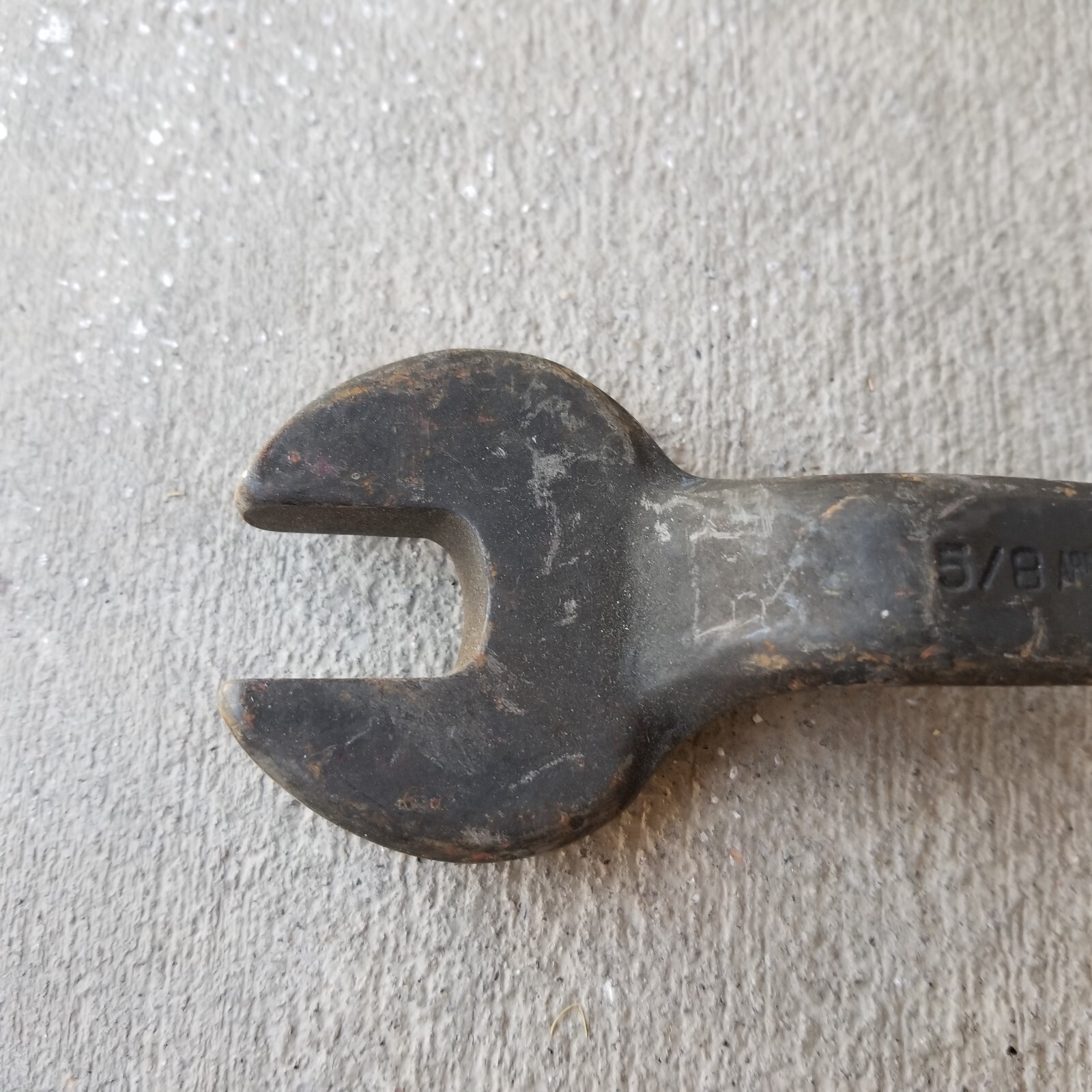 Armstrong 5/8" Open End Spud Wrench 32-520 USA Ironworker Offset Pin metal Tool