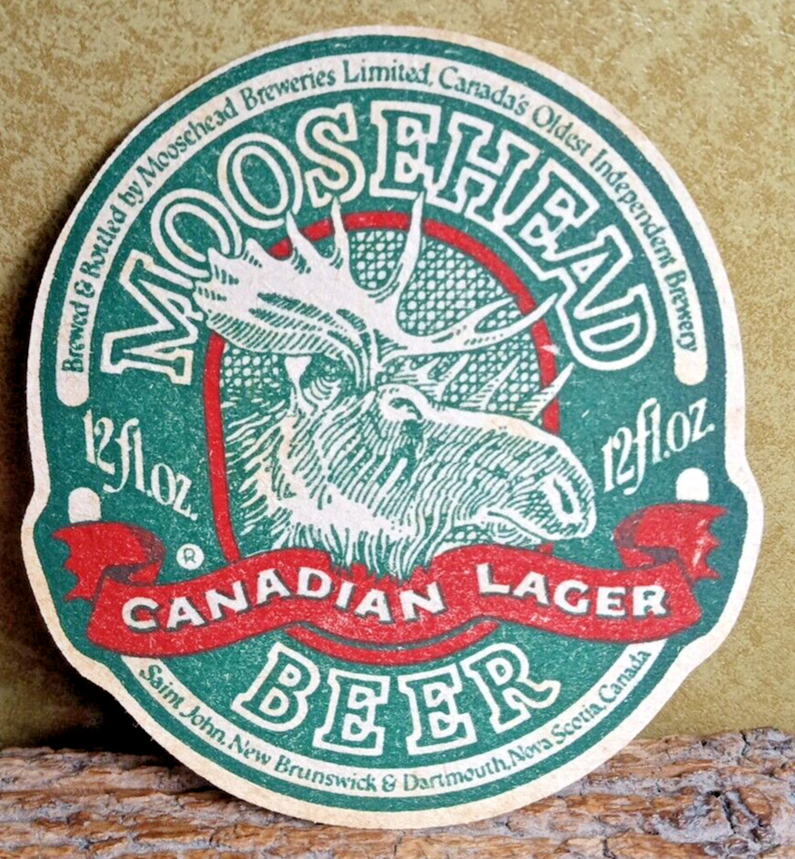 Moosehead Vintage Beer Coaster