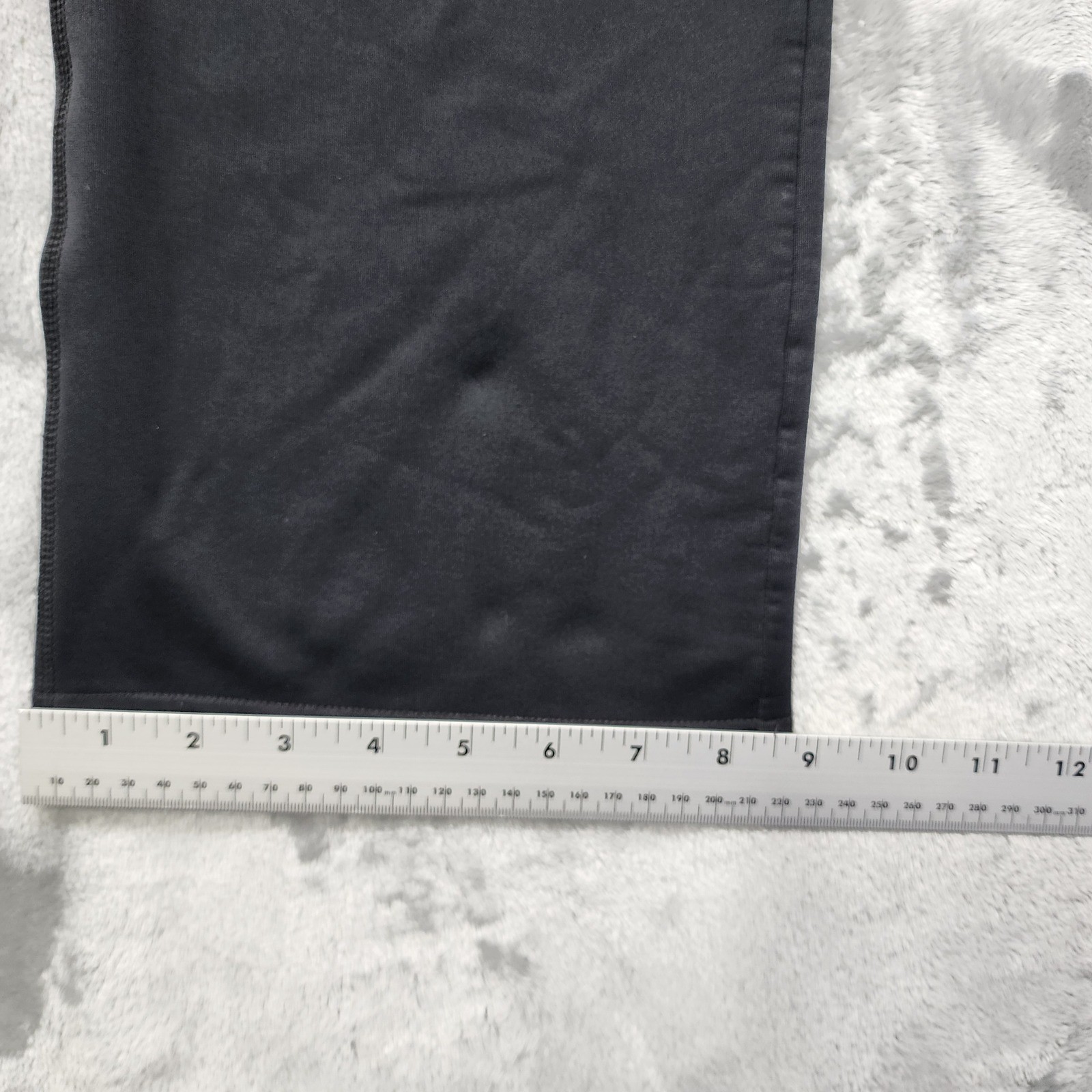 Nike Pants Womens L Black Dri-Fit Straight Leg Yoga Lined Workout Athletic Gym