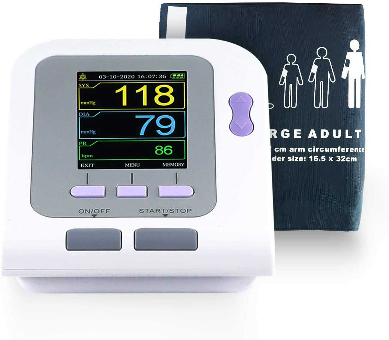 Ever Ready First Aid Fully Automatic Upper Arm Blood Pressure Electronic Monitor