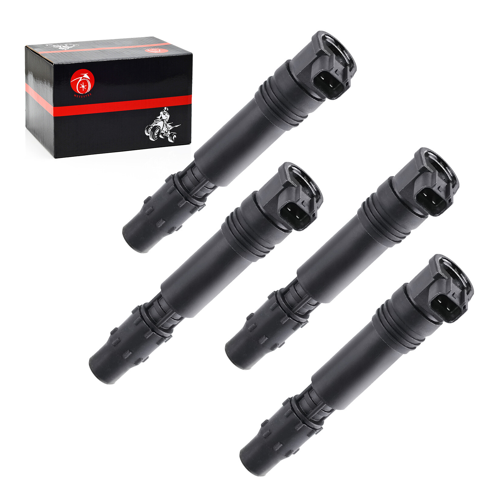 4pcs Ignition Coils For Honda CBR600F4 CBR600F4i CBR954RR CBR929RR 1999 - 2006