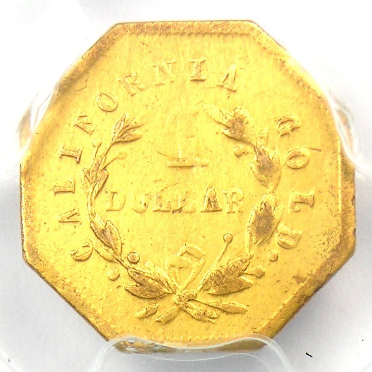 1871 California Liberty Gold Dollar G$1 Coin BG-1109 - Certified PCGS XF Details