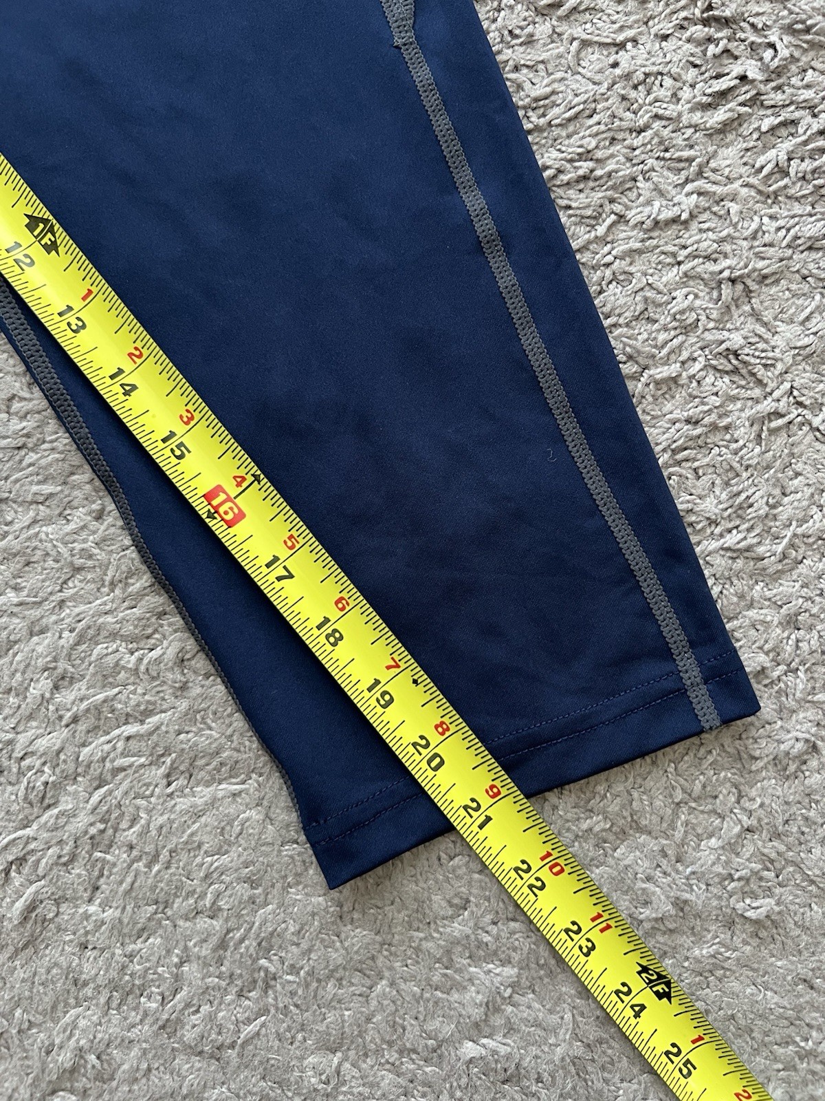 TSLA Men's Compression Tights Pants Baselayer Blue Bottom 2XL NEW