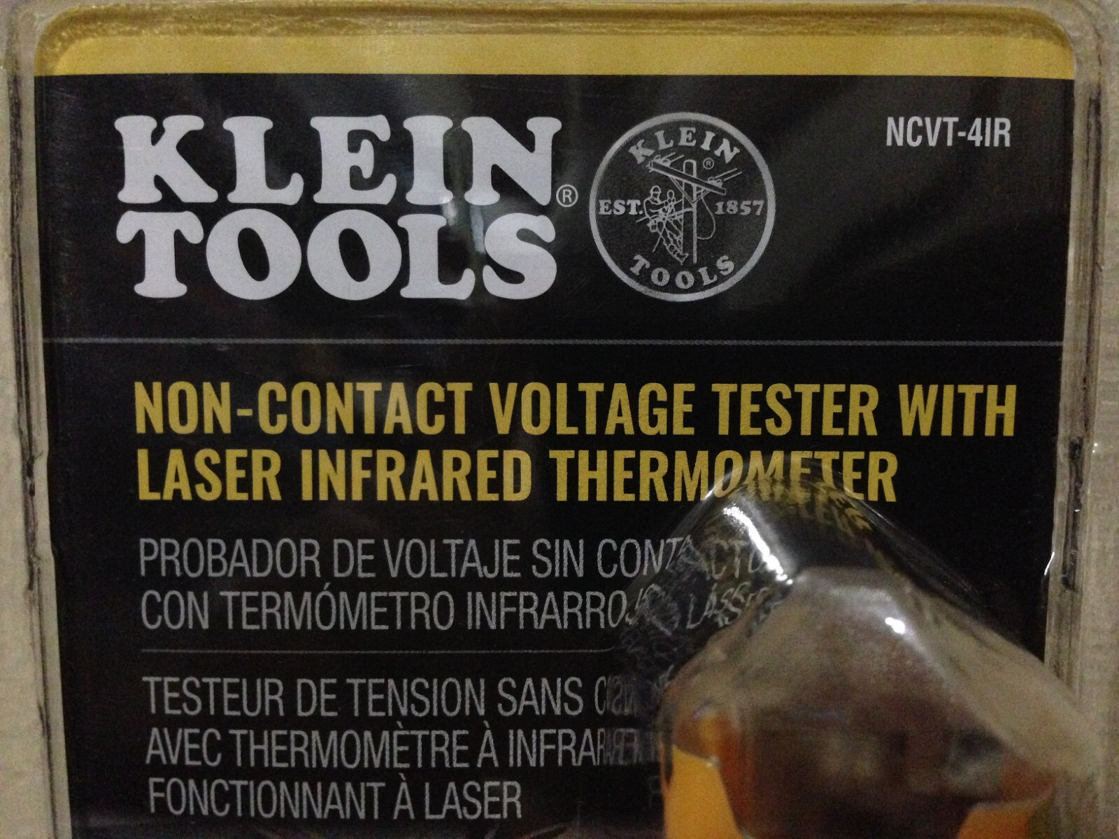 KLEIN NCVT Non-Contact Voltage Detector Tester & Infrared Thermometer IR HVAC AC