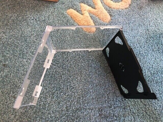 2 New Top Quality RARE BRILLIANT Double 2-CD Jewel Cases w/Black Tray BR2CDBLK