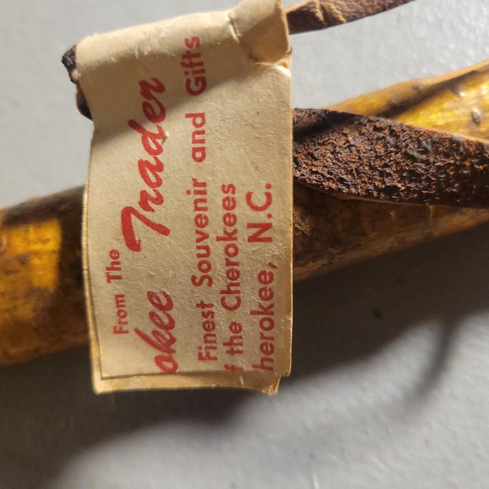 Cherokee N.C. Stone Hammer Club Ax Tool