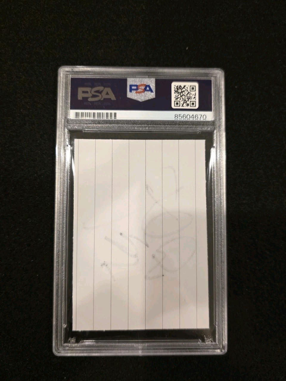 Billie Joe Armstrong Signed Cut Green Day Autograph PSA/DNA