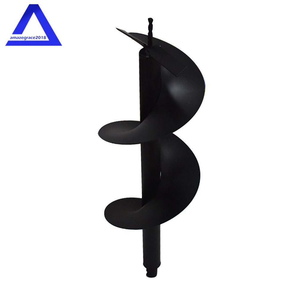 10-Inch Earth Auger Drill Bit for Gas Powered Post Hole Digger