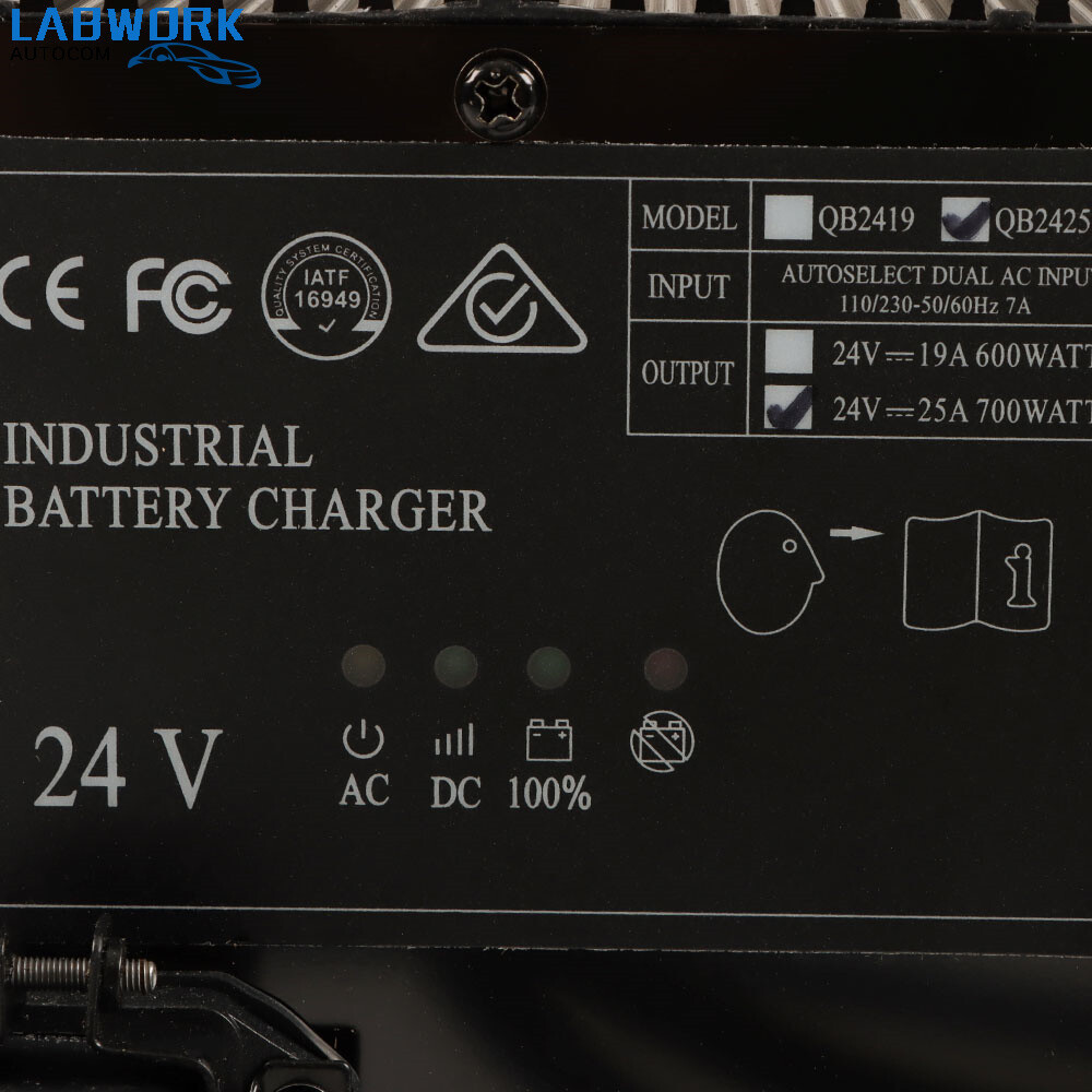 For SkyJack 3015 3219 3220 3226 4620 4626 4832 24V 25A Battery Charger #161827