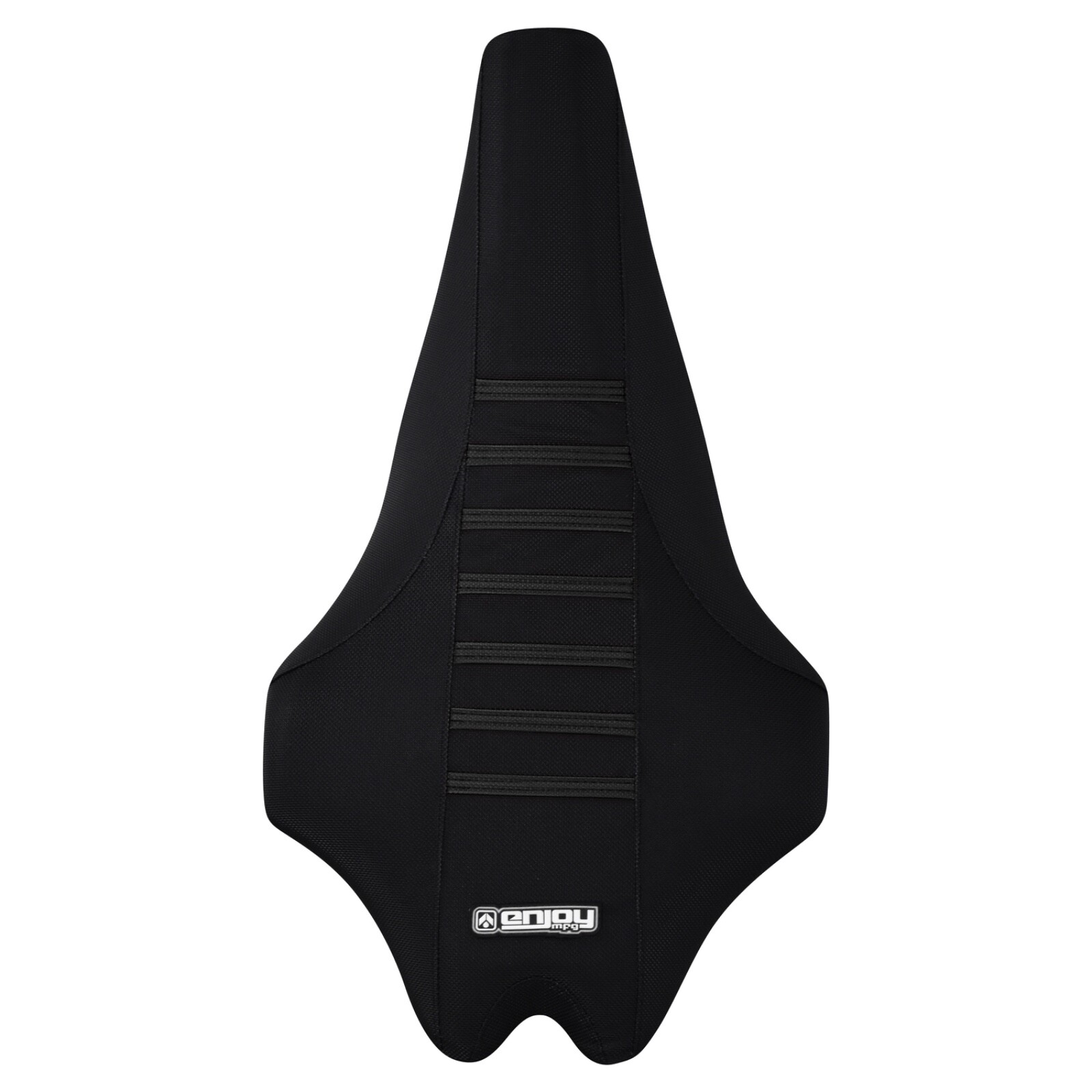 Yamaha YFZ 450R Seat Cover 2009 - 2020 BLACK / BLACK / BLACK RIBBED QUAD #201