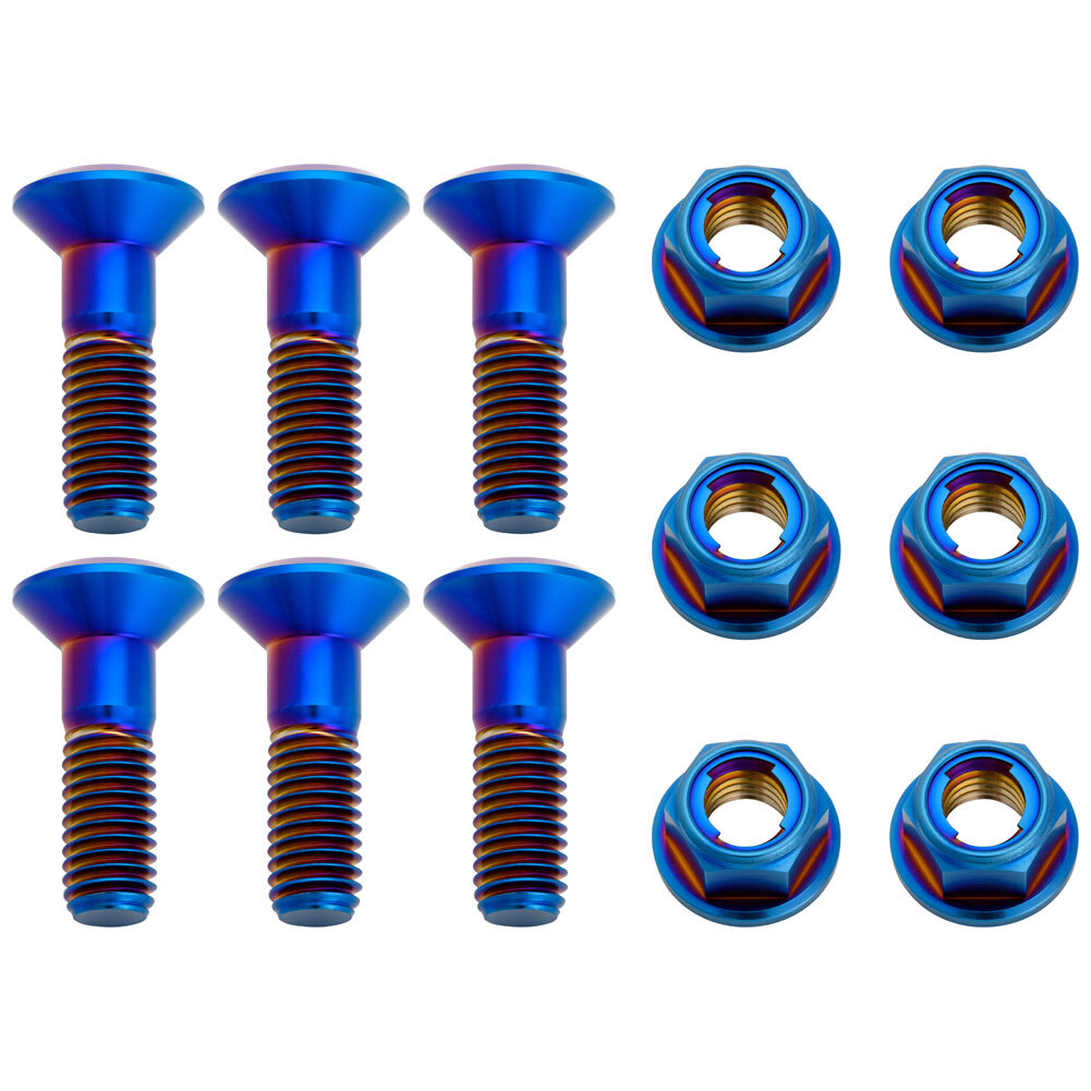 Tusk Titanium Sprocket Bolt Kit Motorcycle Dirt Bike MX 2119380001