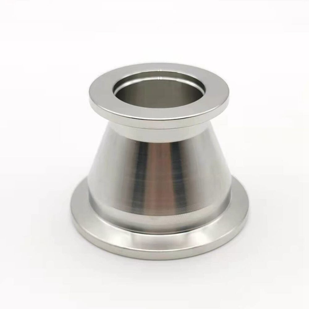 KF40 (NW40 to KF25 (NW25) Flange vacuum conical reducer Stainless steel 304 A988