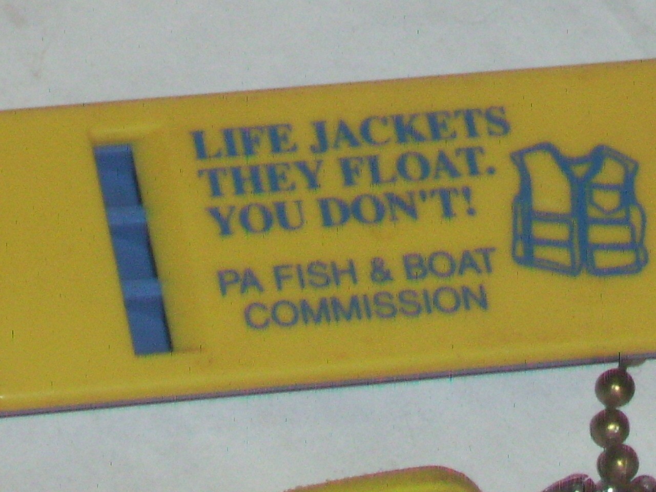 Nice Frankenstein set Safety boating gear, floating key chain, whistle & compass