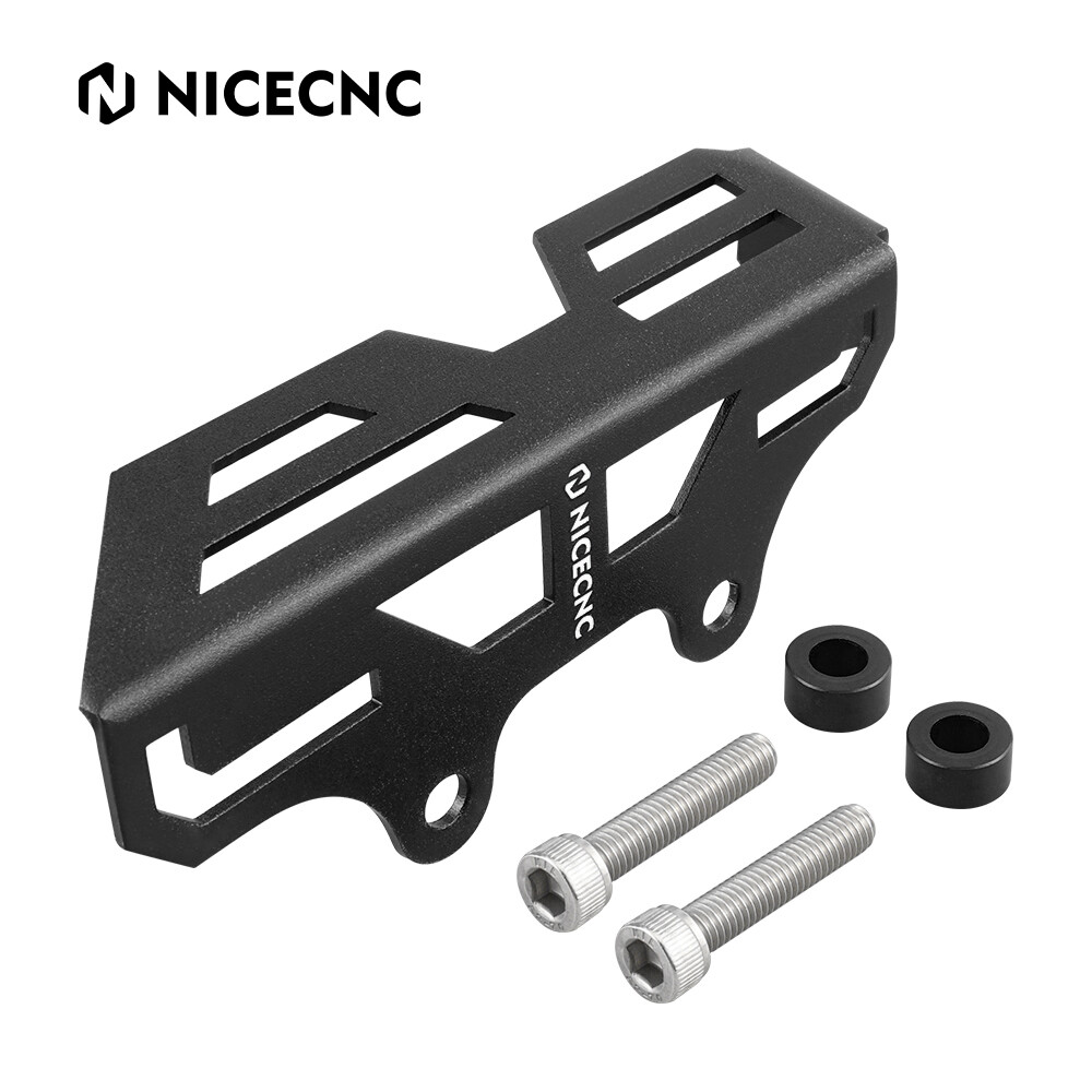 NICECNC Rear Brake Pump Caliper Cover Chain Guide For Honda XR 650L 1993-2025