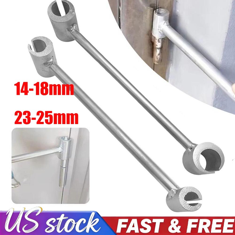 2pcs Door Hinge Adjustment Tool Steel Hinges Gap Adjusting Wrench Repair Spanner