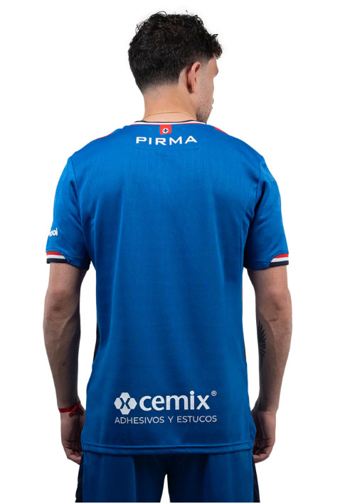 NEW CRUZ AZUL HOME SHIRT PERSONALIZE 2025-2026 LIGA MX PIRMA MEN FOOTBALL