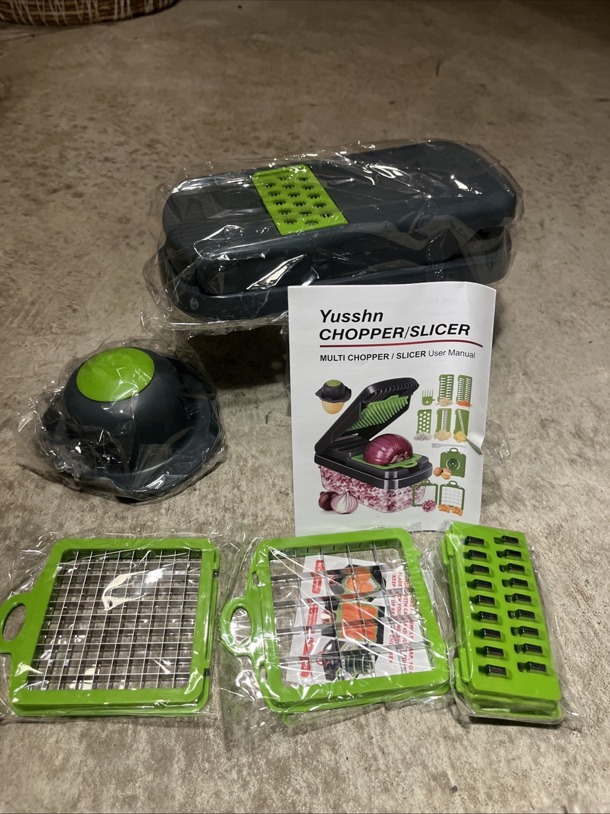 Yusshn Multi Vegetable Chopper/Slicer BRAND NEW SEALED