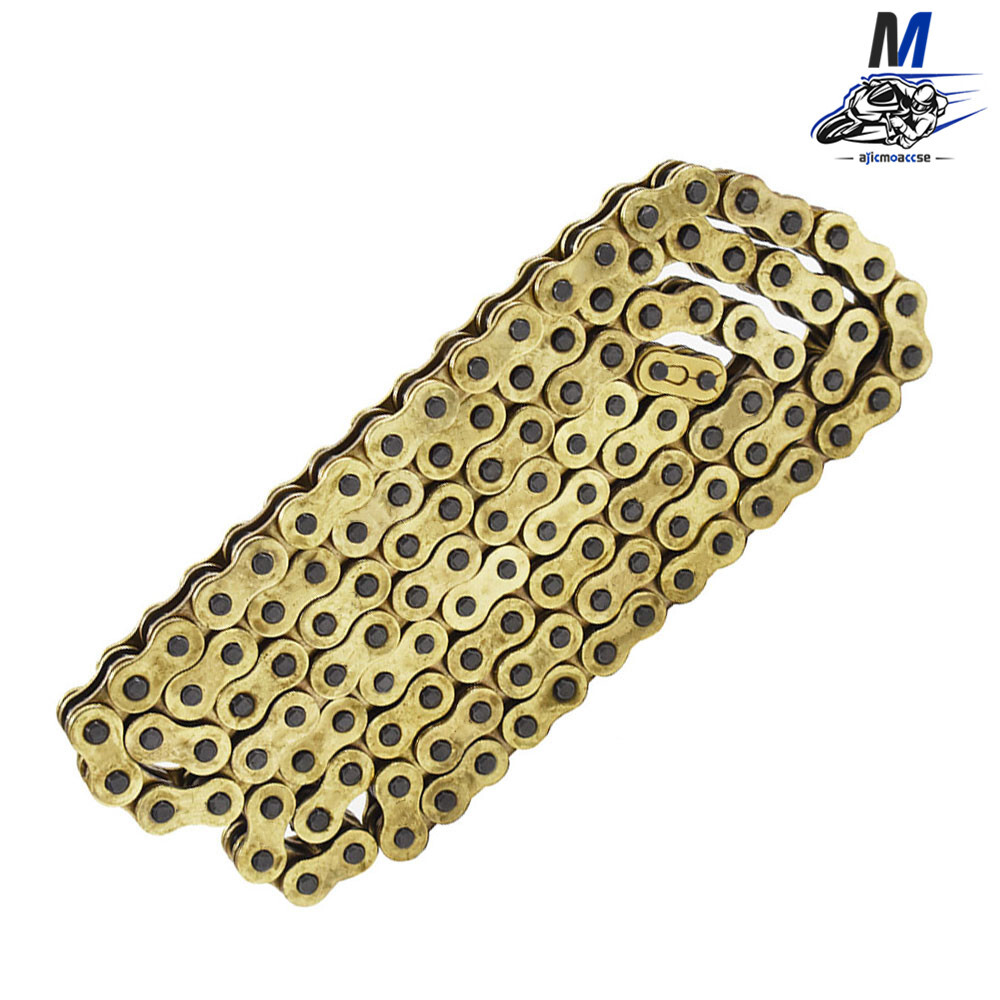 GOLD 520 Drive Chain 120 Links With O-Ring Masterlink For Dirt Bike 520×120