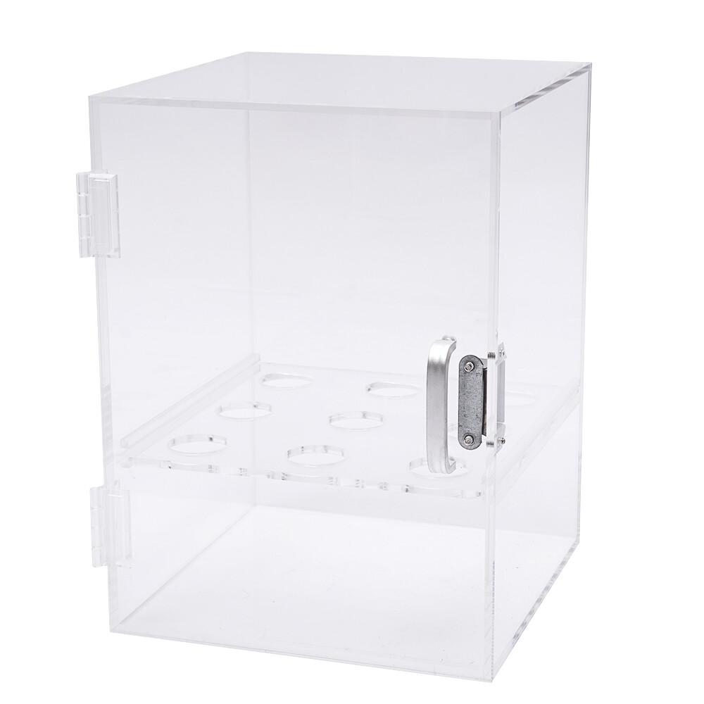 Ice Cream Cone Display/Storage Case Cabinet Acrylic. Waffle & Wafer Cone Holder