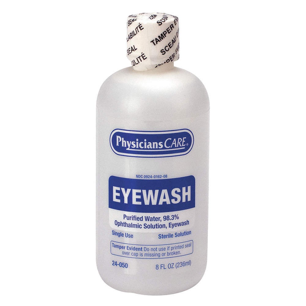 PHYSICIANSCARE 24-050 Personal Eye Wash Bottle,8 oz.