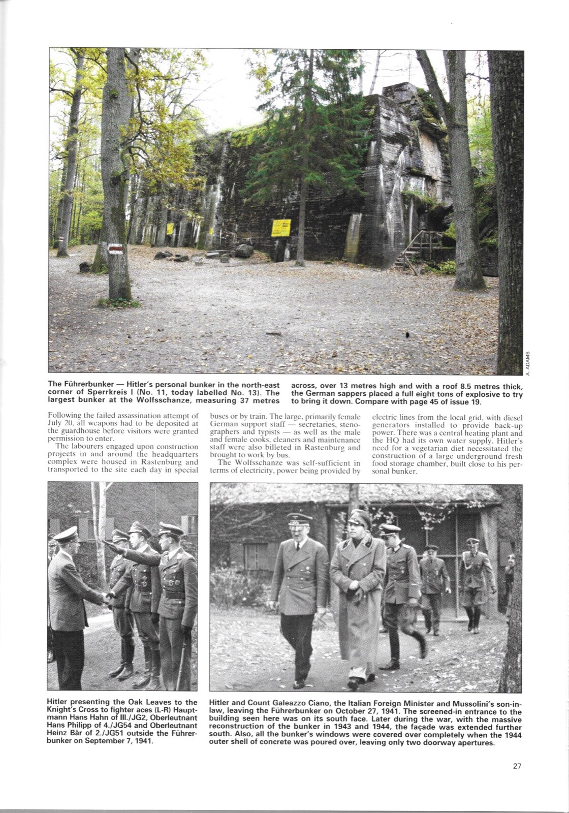 After The Battle Rommel Headquaters Wolfsschanze Australia Air Disaster