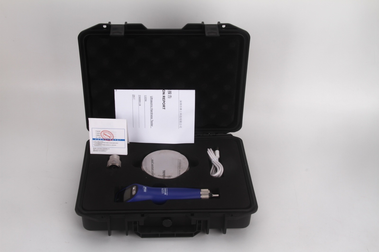 Ultrasonic Hardness Testercan ltrasonic contact impedance method to measure vari