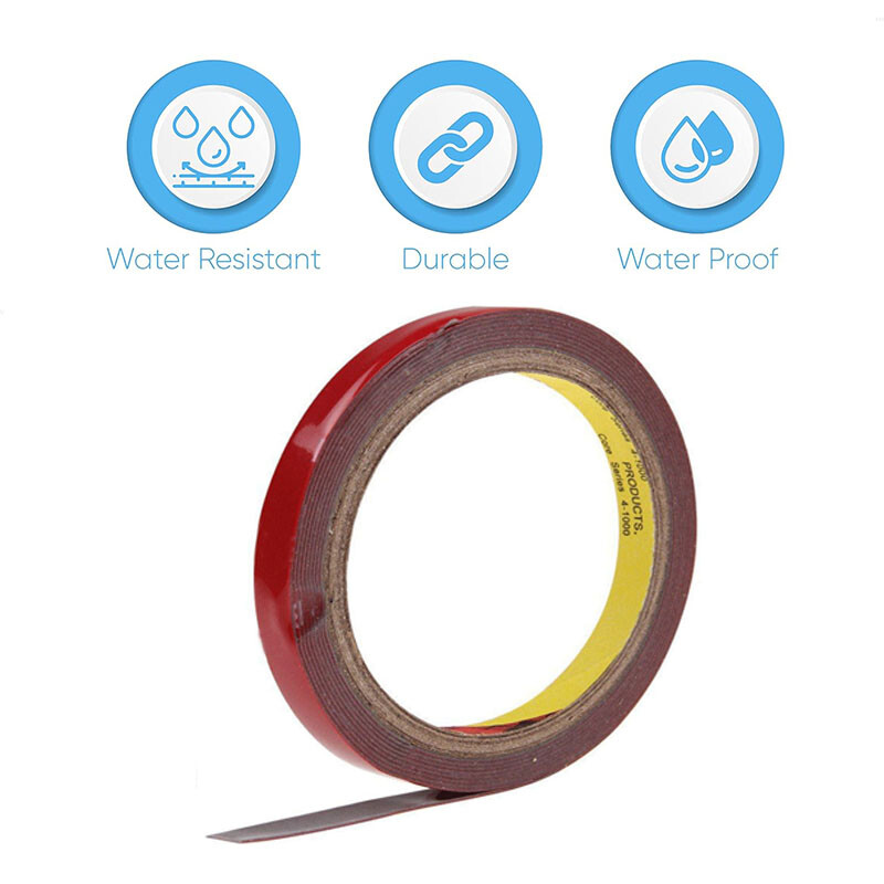 Auto Tape Acrylic Foam Double Sided Back Car Mounting Adhesive 3m x10mm 10ft Lot