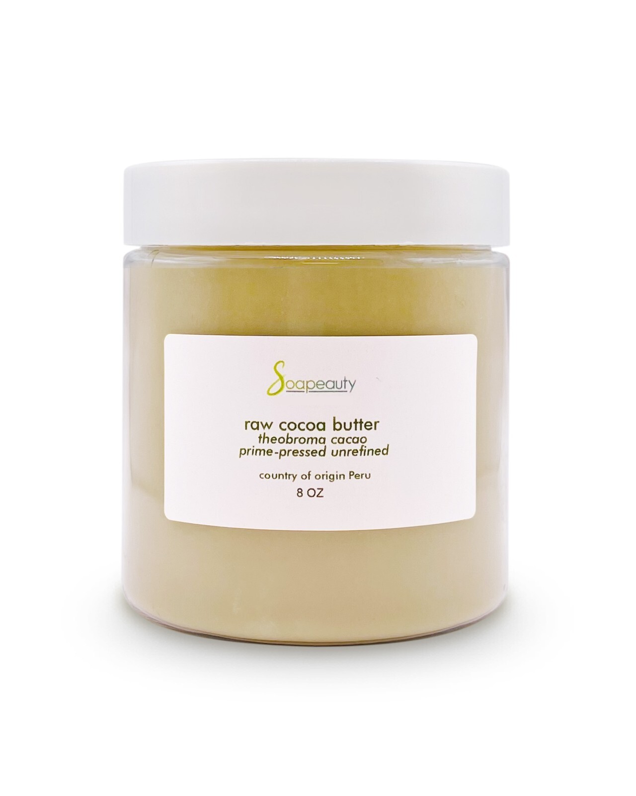 RAW COCOA BUTTER Prime-Pressed 100% Pure & Natural Unrefined