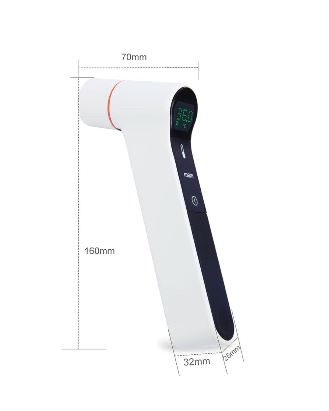 Infrared Non-Contact Forehead Thermometer FDA CE Medical Grade Babies Adult