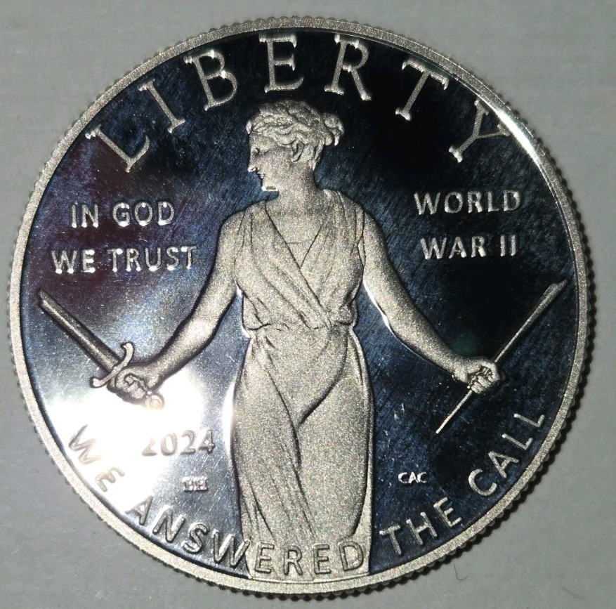 2024-S Half Dollar Greatest Generation Commemorative Coin Program Clad Proof