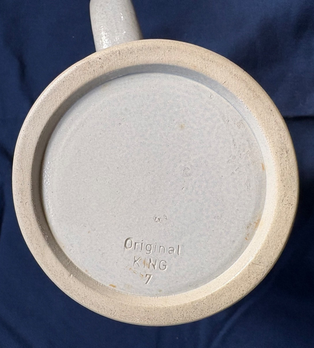 Original King Hofbrau stoneware stein/mug, 0.5L