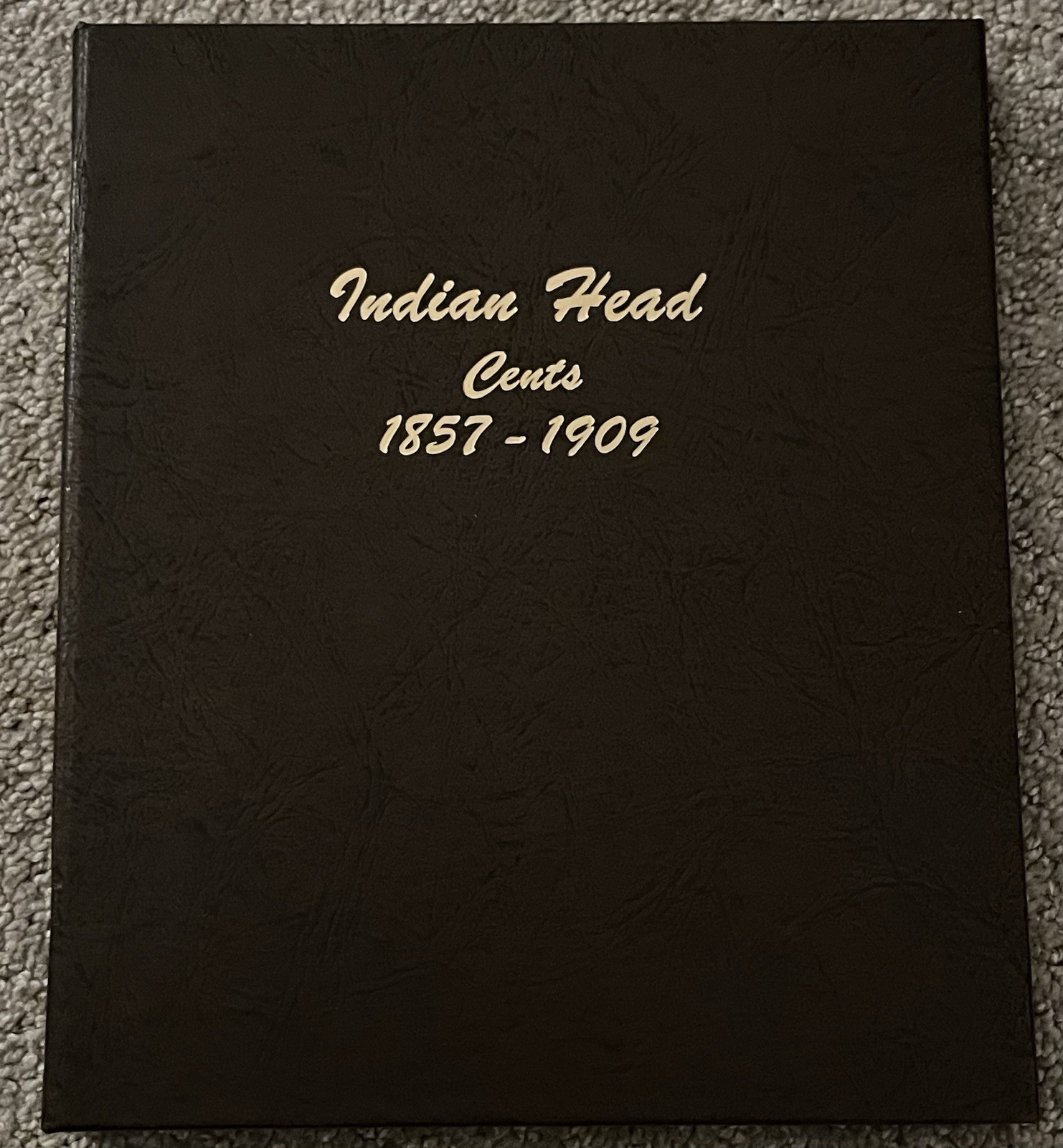DANSCO COIN ALBUM #7101 FLYING EAGLE AND INDIAN HEAD CENTS 1857-1909