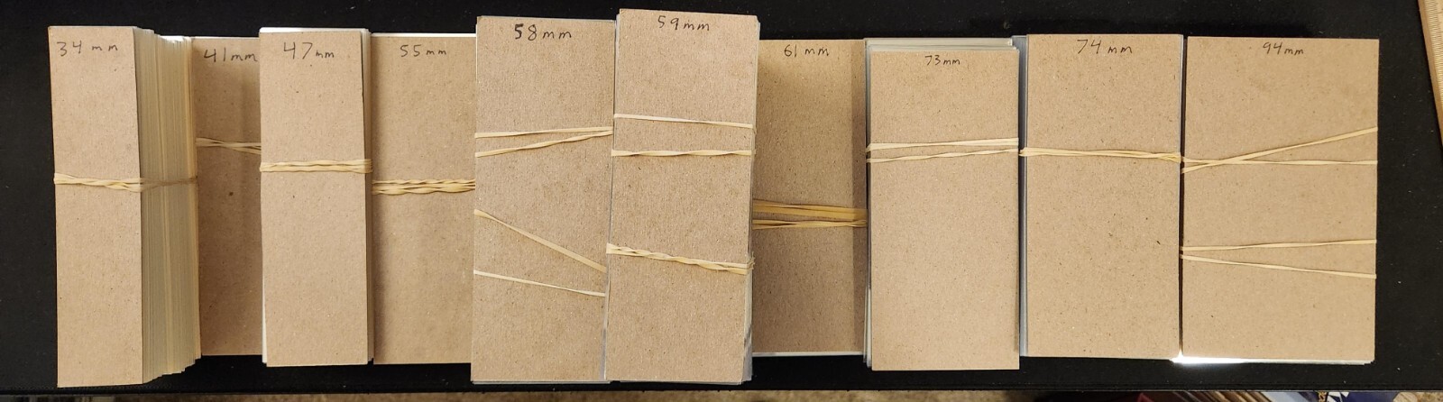 NEW & ORIGINAL Dansco Album Plastic Slides & Inserts