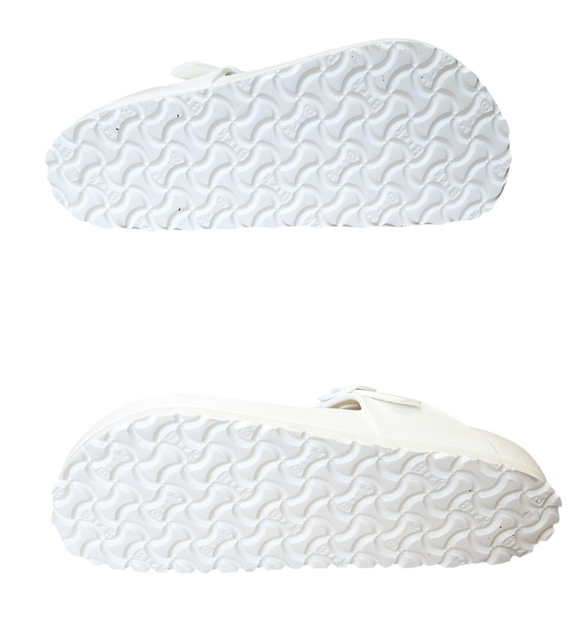 Birkenstock Unisex Gizeh Eva Sandals Euro Sz 40 US Women's 9 Men's 12 White NIB