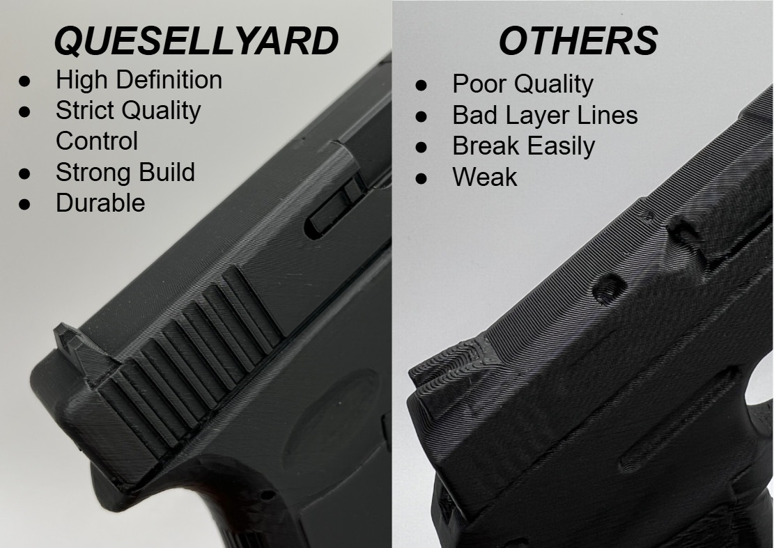 Springfield Echelon Orange Training Gun Strong 1:1 Size Prop Realistic Feel SAFE