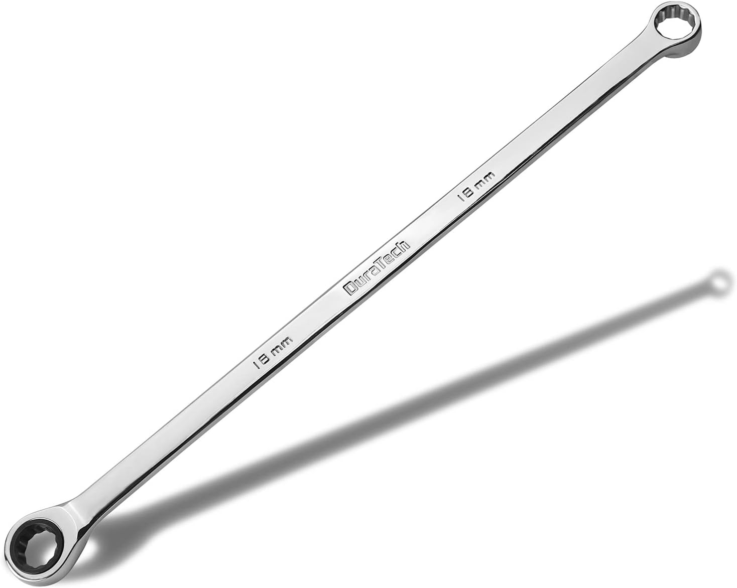 Extra Long Ratcheting Wrench, Metric, CR-V Steel