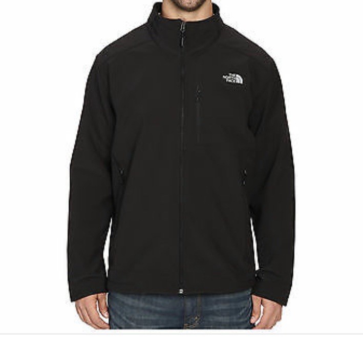New Men's The North Face Black Apex Bionic Softshell Jacket