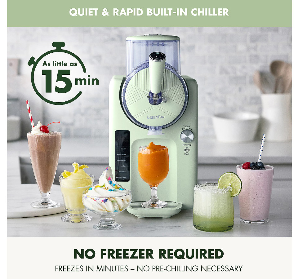 [SALE] GreenPan Frost 6-in-1 Ice Cream & Frozen Drink Maker - NO IMPORT FEES !!